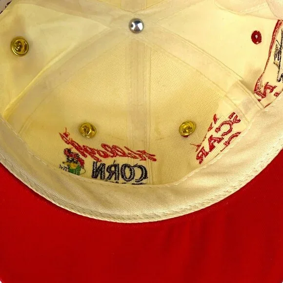 Vtg Snapback Hat w Pins 1996 Nascar Winston Cup Terry LaBonte Chase Kelloggs